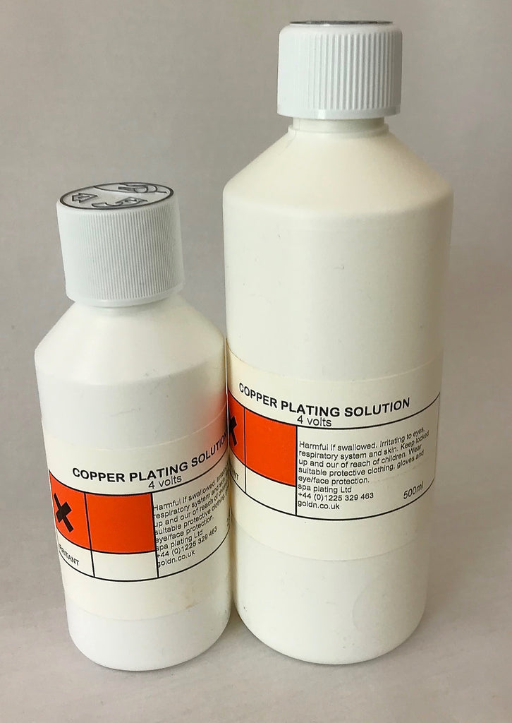 Copper Brush Plating Solution 250ml Golden Solution